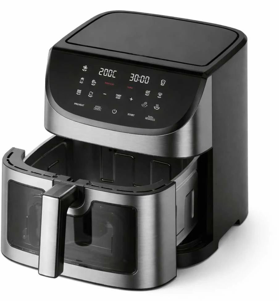 Extralink Oro gruzdintuvė Gruzdintuvė be riebalų 8L 1800W 200 laipsnių
