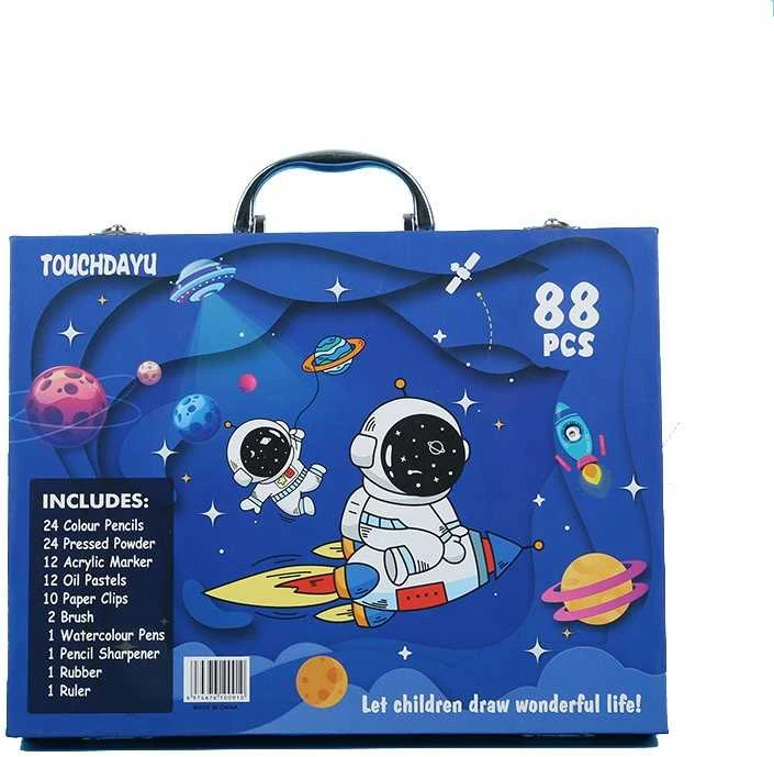 Extralink | Meno tapybos rinkinys | Mėlynas astronautas, 88 dalys