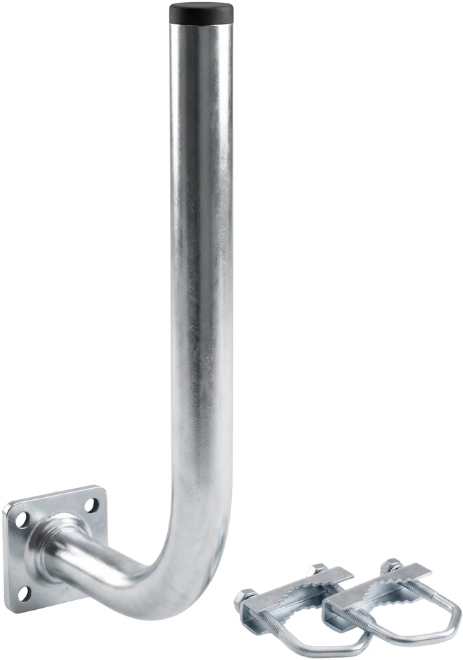 Extralink L250x400 | Laikiklis balkonowy | 250x400mm, su cybantami M8, stal, ocynk
