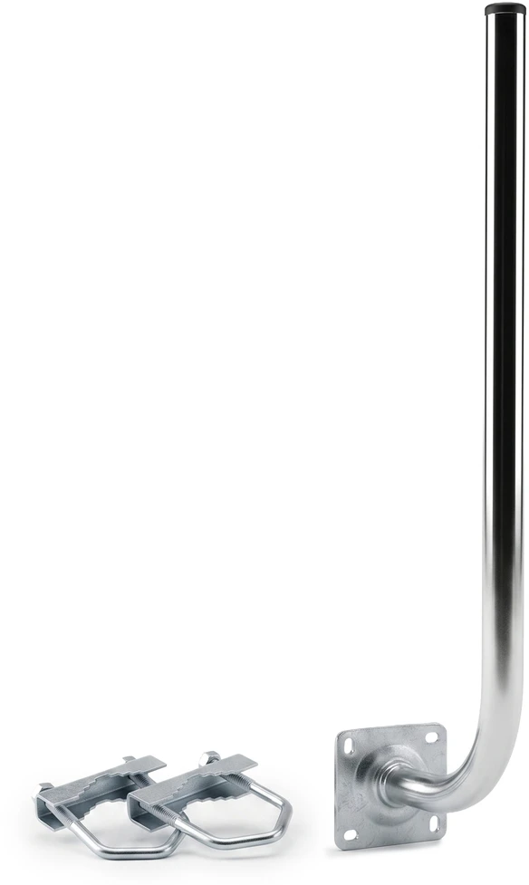 Extralink L250x750 | Balkono turėklai | 250x750mm, su M8 spaustukais, plieniniai, cinkuoti