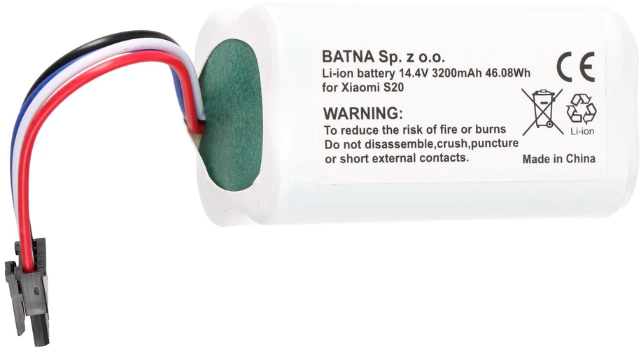 Extralink | Baterija, dulkių siurblio baterija | Xiaomi S20 3200mAh 14.4V pakaitalas