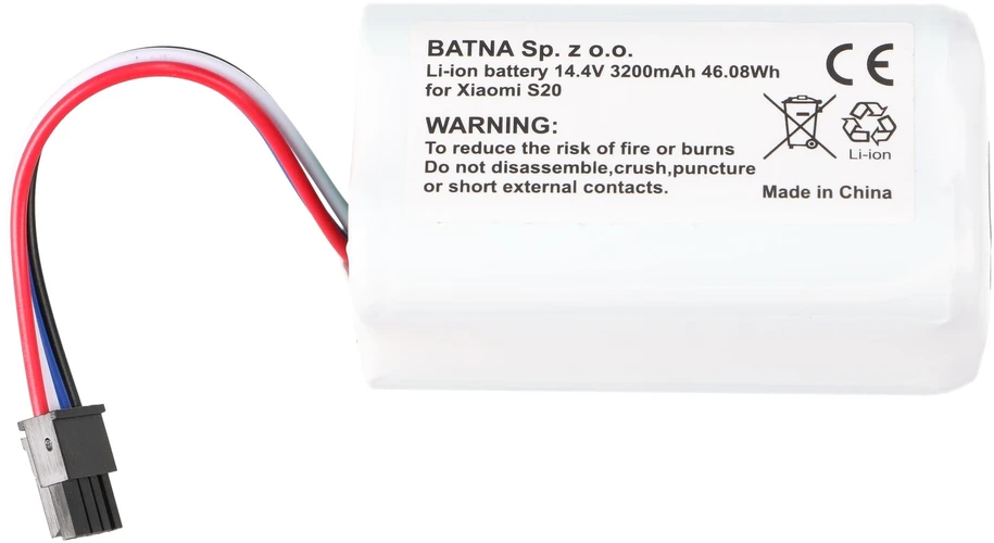 Extralink | Baterija, dulkių siurblio baterija | Xiaomi S20 3200mAh 14.4V pakaitalas
