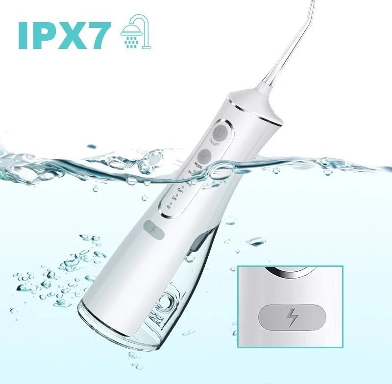 Extralink Beauty Intelligent Vanduo Flosser L8 Juodas | Irygator | 2000mAh, IPX7