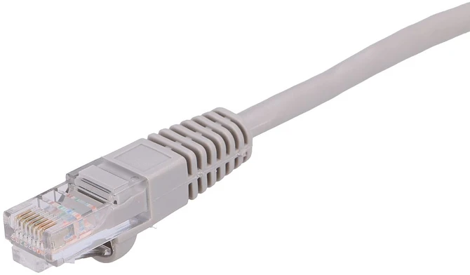 Extralink LAN tinklo kabelis Patchcord CAT.5E UTP 0,5 m vytos poros, varinis