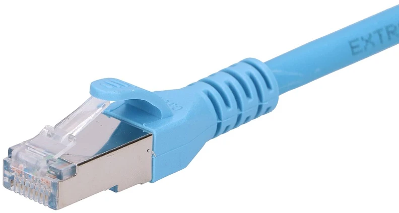 Extralink Cat.6A S/FTP 5m | LAN pataisos laidas | Varinis vytos poros tinklo kabelis 10Gbit/s