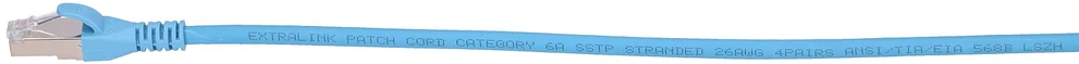 Extralink Cat.6A S/FTP 5m | LAN pataisos laidas | Varinis vytos poros tinklo kabelis 10Gbit/s