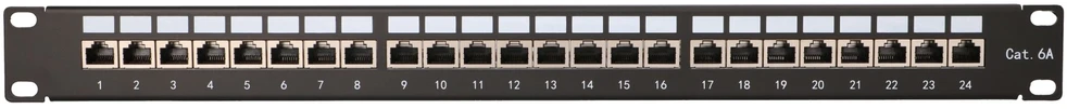 „Extralink“ CAT6A STP komutacinis skydelis, 24 prievadai