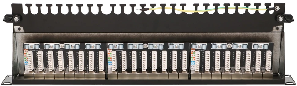 „Extralink“ CAT6A STP komutacinis skydelis, 24 prievadai