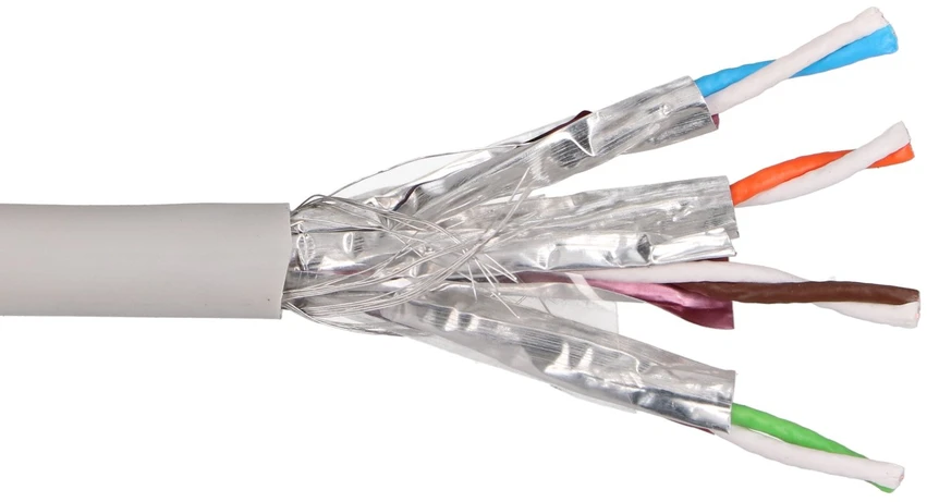 Extralink CAT7 SFTP (S/FTP) INDOOR TWISTED PAIR 100M tinklo kabelis