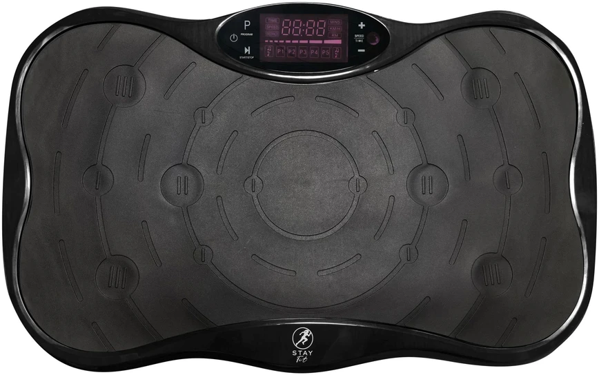 Extralink Moonwalk Spin Move Platofrma Wibracyjna do Ćwiczeń Fitness 200W juoda