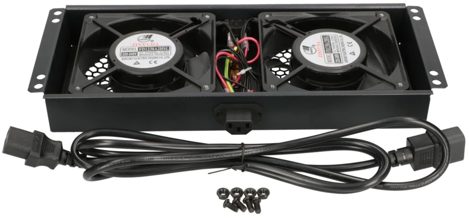 Extralink 2 FANS ROOF COOLING UNIT WITH CABLE TO THERMOSTAT Aušinamasis ventiliatorius