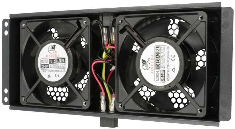 Extralink 2 FANS ROOF COOLING UNIT WITH CABLE TO THERMOSTAT Aušinamasis ventiliatorius