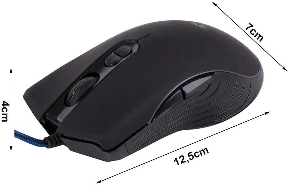 Pelė Extralink DK1 | Myszka žaidimams | RGB