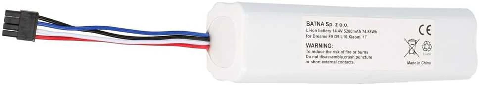 ExtraLink Bateria Dreame do odkurzacza F9/D9/D9 PRO/D9 Max/L10 Pro Robot/Xiaomi 1T 14.4V 5200mAh (EX.22912)