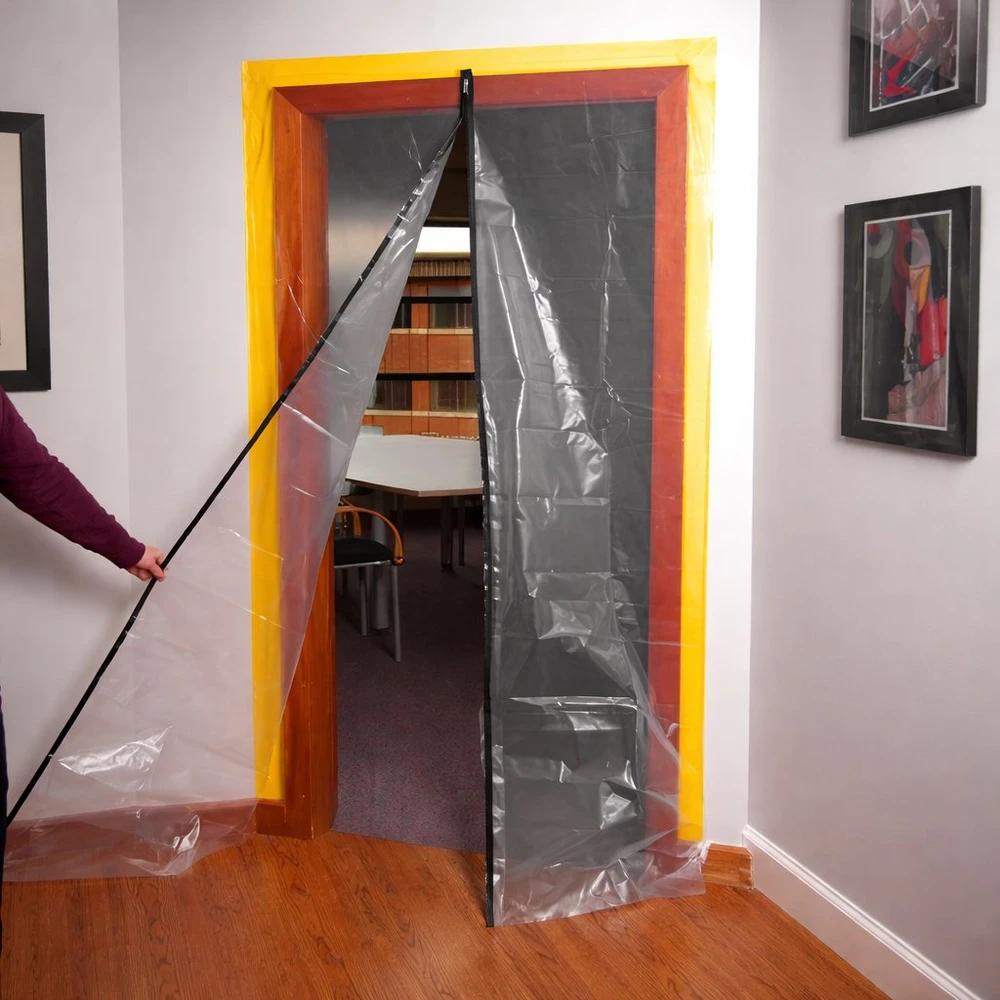 Extralink Renovacijos dulkių durelės, dulkių užuolaida, 220x110, tiesios