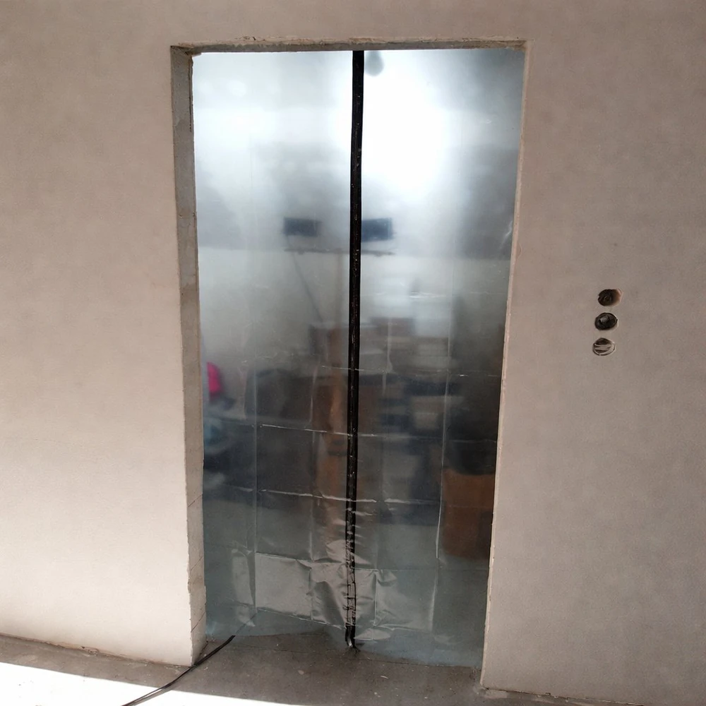 Extralink Renovacijos dulkių durelės, dulkių užuolaida, 220x110, tiesios