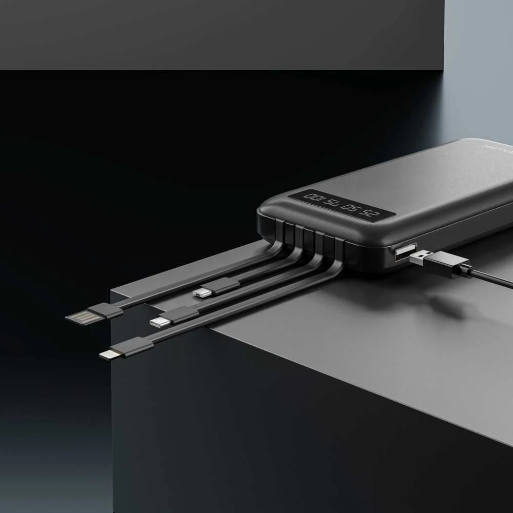 Extralink EPB-083 10000mAh Juodas | Powerbank | Power bank, USB-C