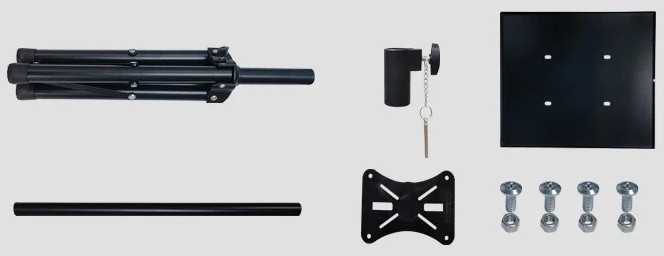 Projektorius EXTRALINK FLOOR STAND BRACKET WITH TRAY FOR PROJECTORS, PFS-001