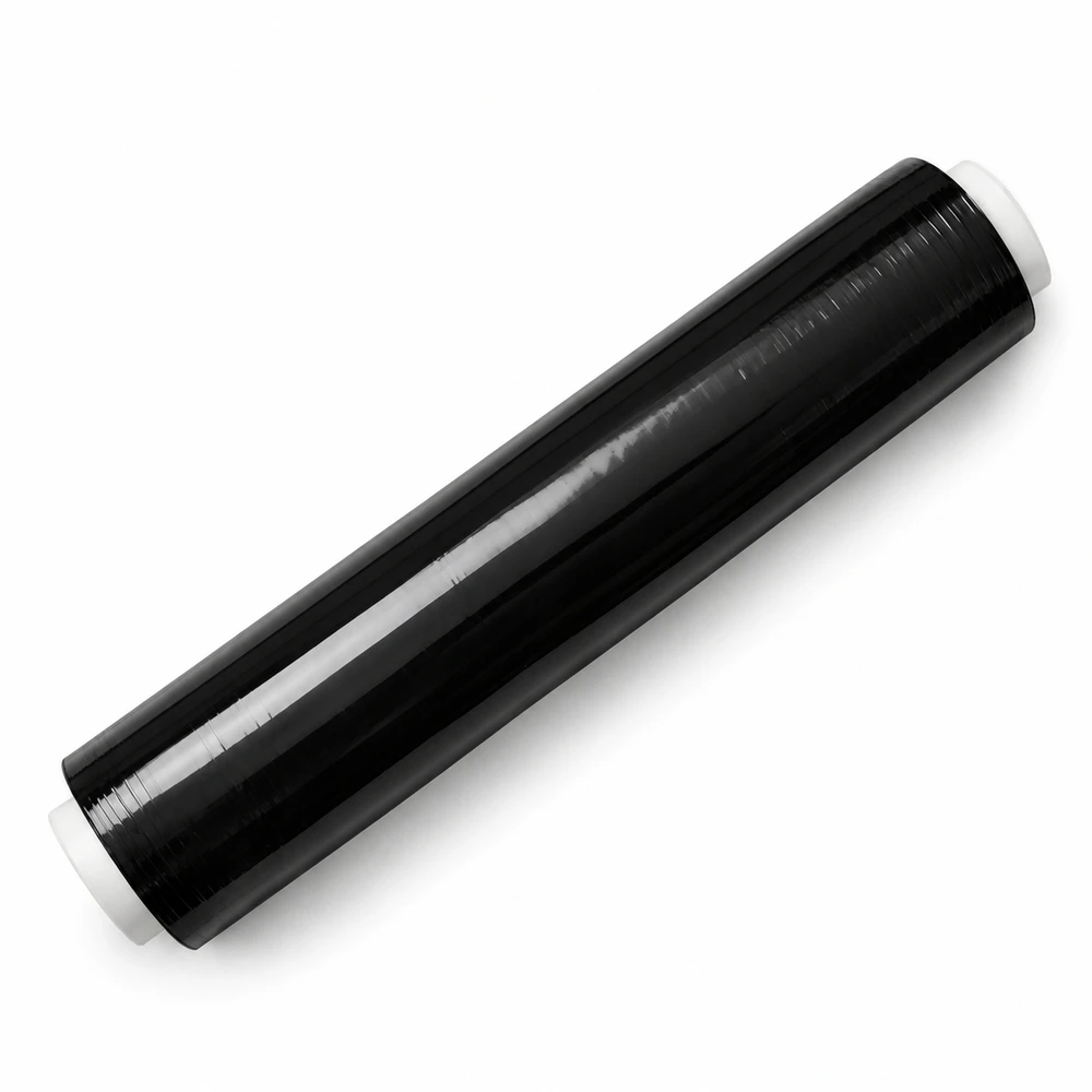 Extralink | Tempiamoji plėvelė | Juoda, rulonas 2,9kg, 23 mikronai, 50 cm
