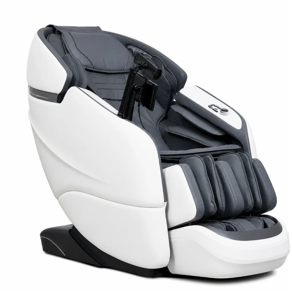 EXTRALINK FOTEL MASUJĄCY 3D ZERO GRAVITY Baltai - JUODA SL TRACK