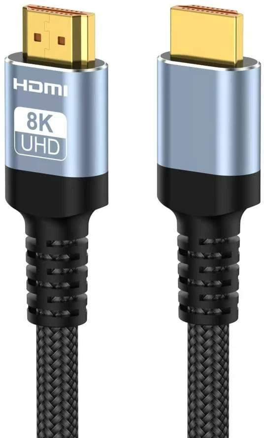 Extralink HDMI 2.1 laidas su auksinėmis jungtimis