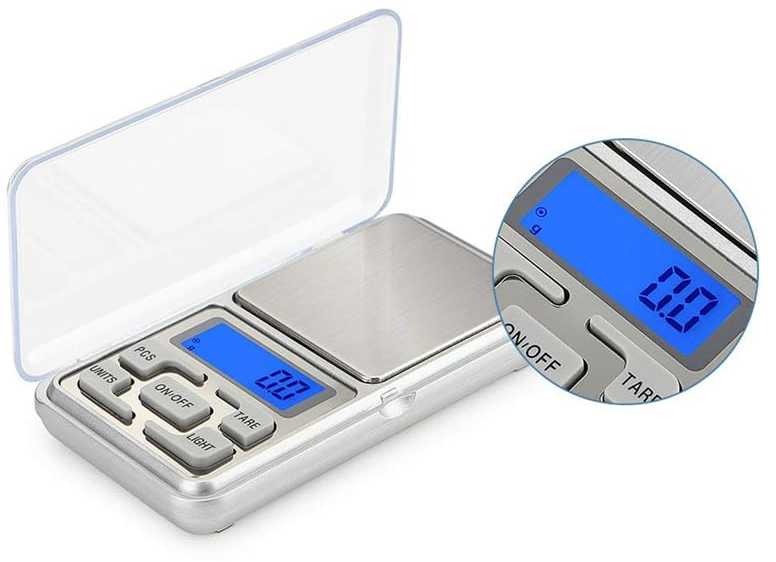 Virtuvinės svarstyklės Extralink Home P10 | Juvelyrikos svarstyklės | 100 g / 0,01 g