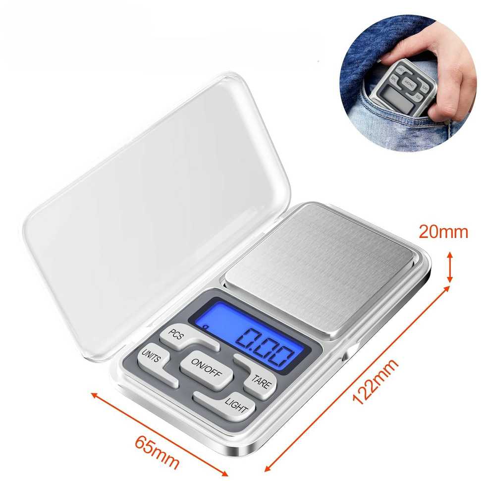 Virtuvinės svarstyklės Extralink Home P10 | Juvelyrikos svarstyklės | 100 g / 0,01 g