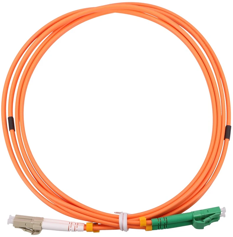 „Extralink“ jungiamasis laidas LC/UPC-LC/APC, daugiamodis, OM2, dvipusis, 3 mm, 2 m