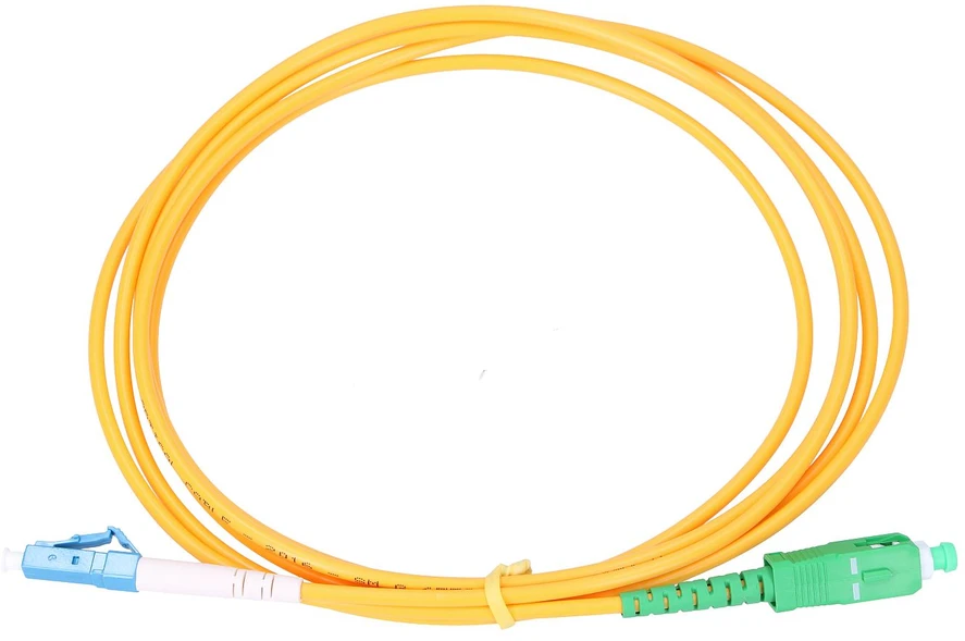 „Extralink“ jungiamasis laidas SC/APC-LC/UPC, vienmodis, simpleksinis, G652D, 3 mm, 1 m
