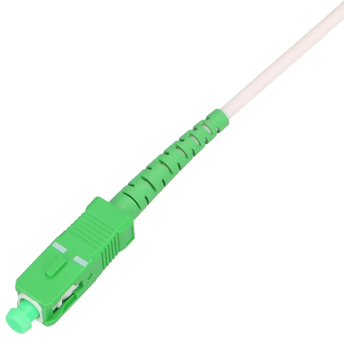 „Extralink“ jungiamasis laidas SC/UPC-SC/APC, LSZH, vienmodis, simpleksas, G.657B3, 3 mm, „Easy Flex“, 15 m