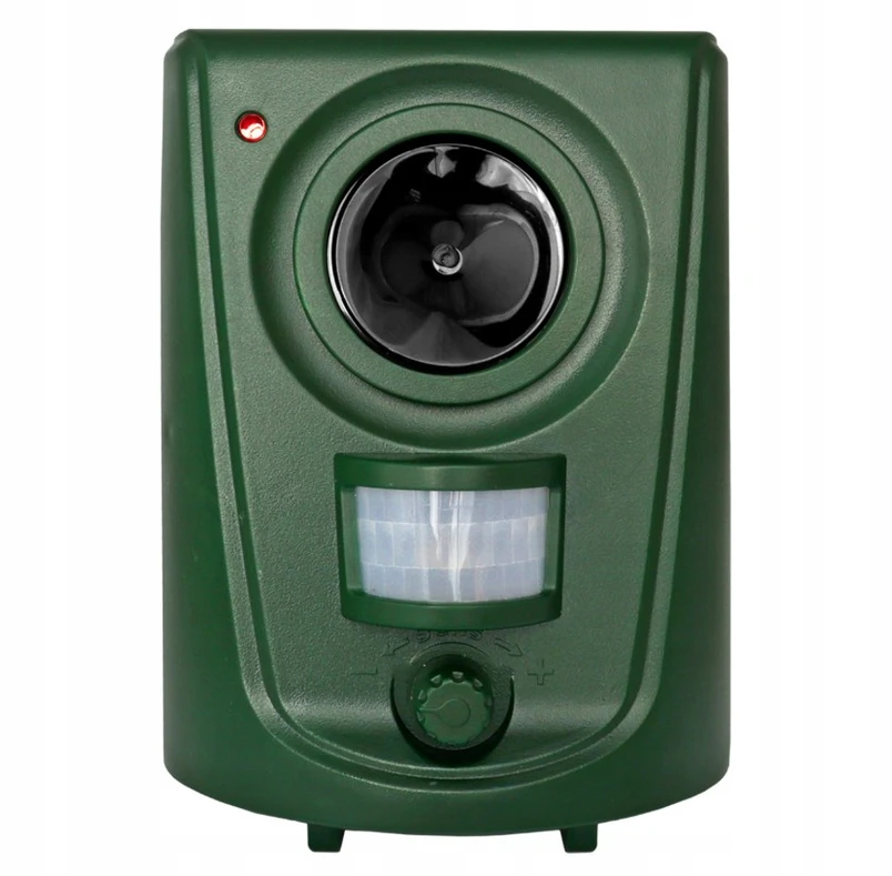 Extralink Juodas Forest, Ultrasonic animal repeller, with motion sensor, 62m2, waterproof