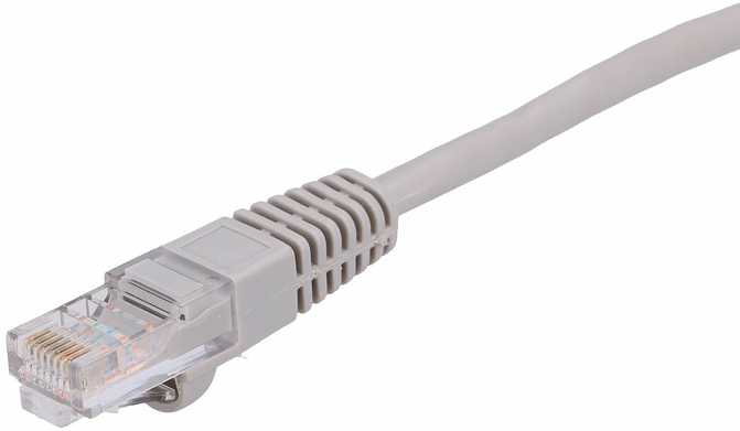 Extralink LAN tinklo kabelis Patchcord CAT.5E UTP 0,5 m vytos poros, varinis