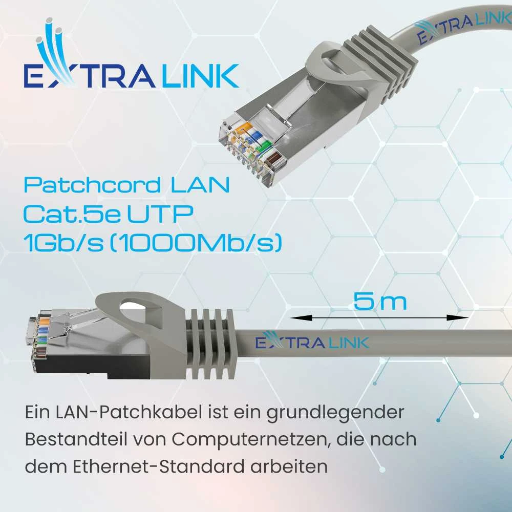 Extralink Kat.5e UTP 10m | Miedź