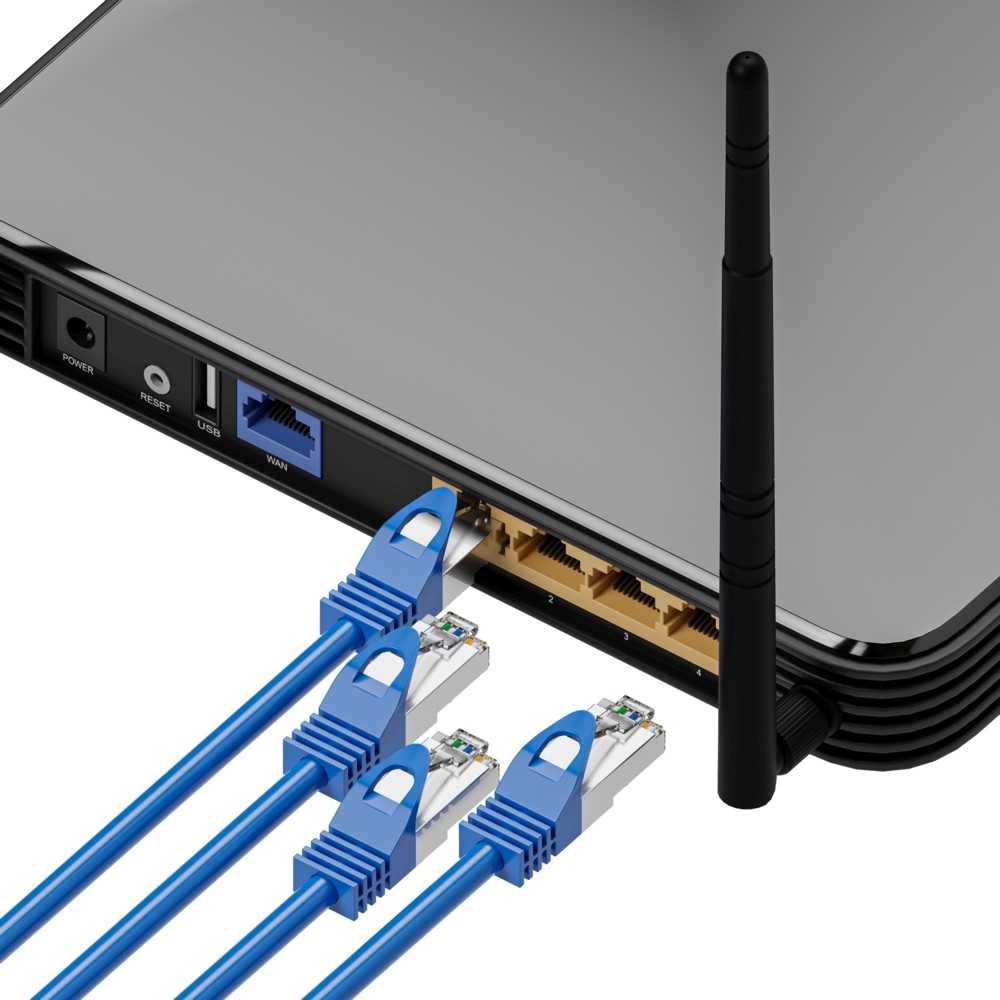 Extralink Cat.6A S/FTP 5m | LAN pataisos laidas | Varinis vytos poros tinklo kabelis 10Gbit/s