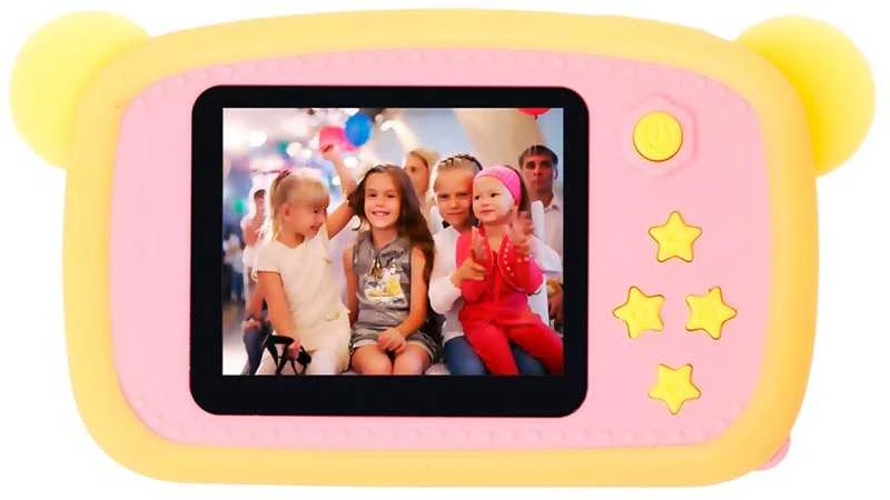 Oranžinis Extralink kids camera h25 oranžinis