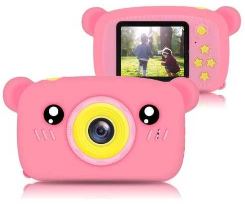 Extralink kids camera h25 pink