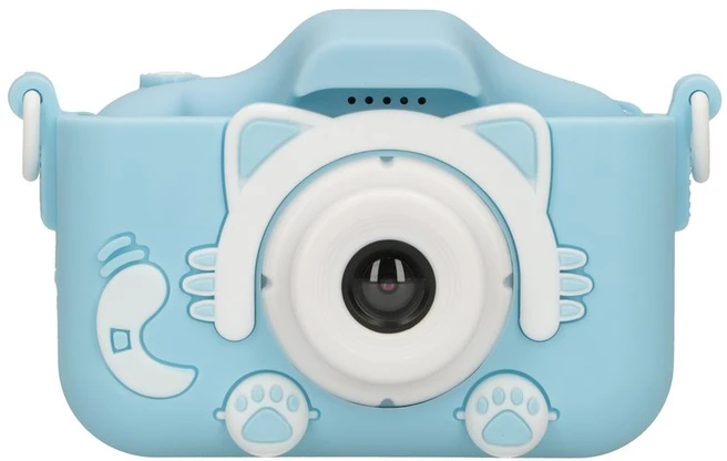 Mėlyna Extralink kids camera h27 single mėlynas
