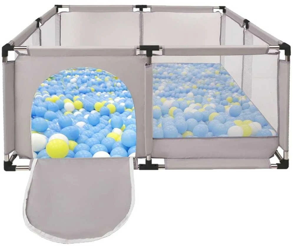 ExtraLink Extralink Kids Kojec dziecięcy plac zabaw suchy basen vaikams składany 126x126cm piłki k-458