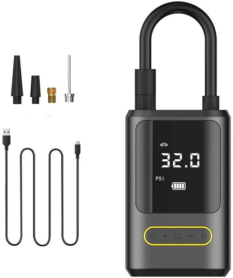 Extralink | kompresorius automobilinis | 4000 mAh, 150PSI, 80W, powerbank, latarka