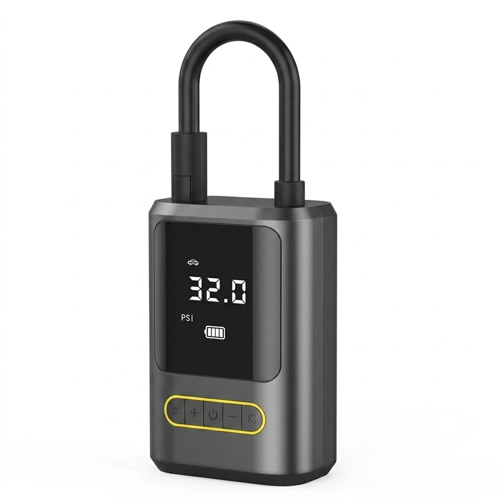 Extralink | kompresorius automobilinis | 4000 mAh, 150PSI, 80W, powerbank, latarka