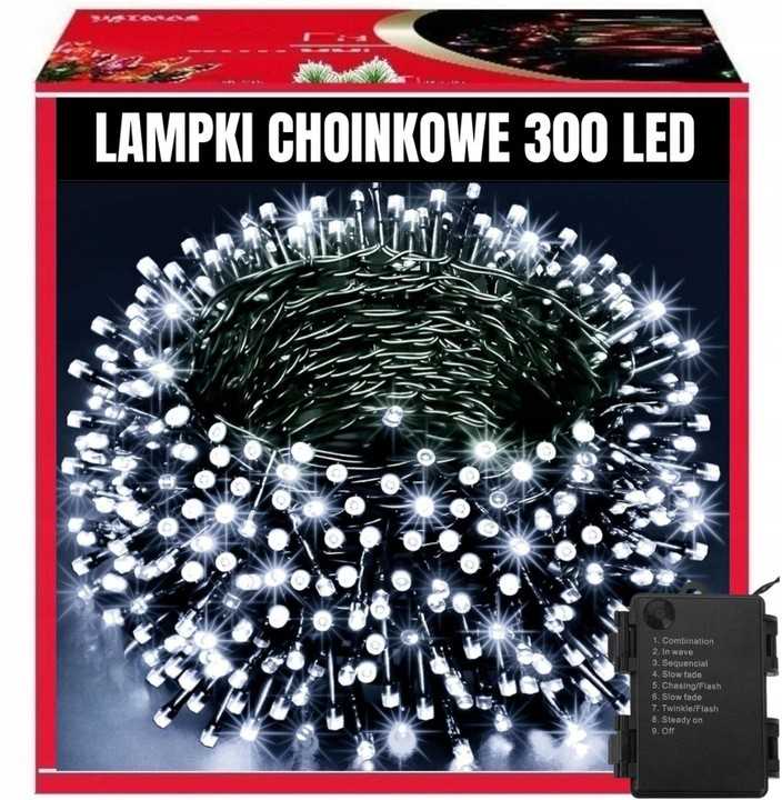 Extralink | Kalėdų eglutės lemputės | Kalėdos, 21,7 m, 300 LED, lauko, vidaus, šaltai balta