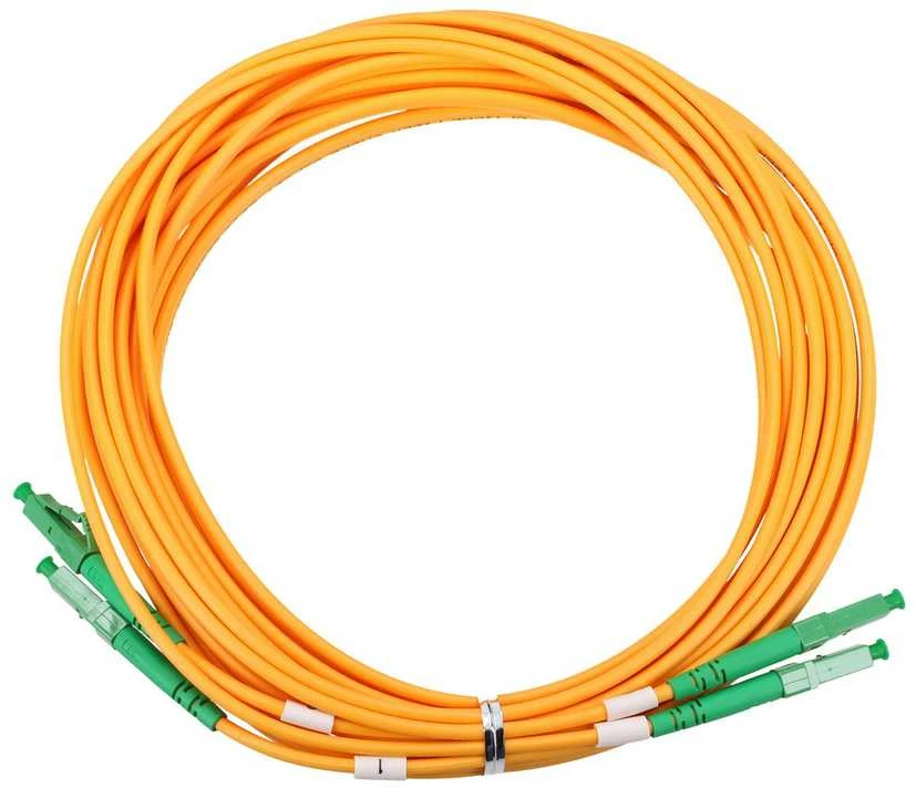 Extralink LC/APC-LC/APC | Komutacinis laidas | Vienos grandinės, dvipusis, 9/125 µm, G657A, 5 m
