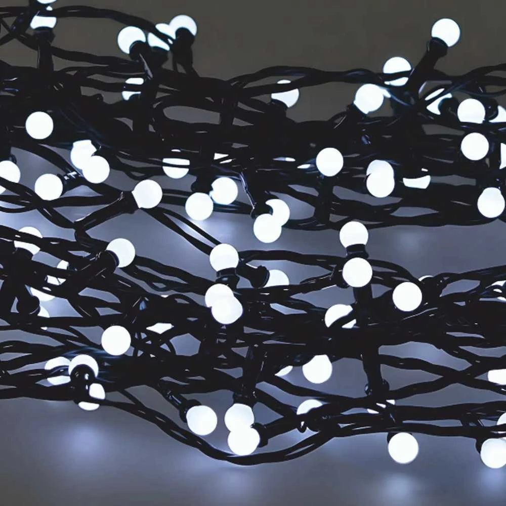 Extralink LED girlianda „Ball Lights“ 200 LED, šaltai balta, 16 m