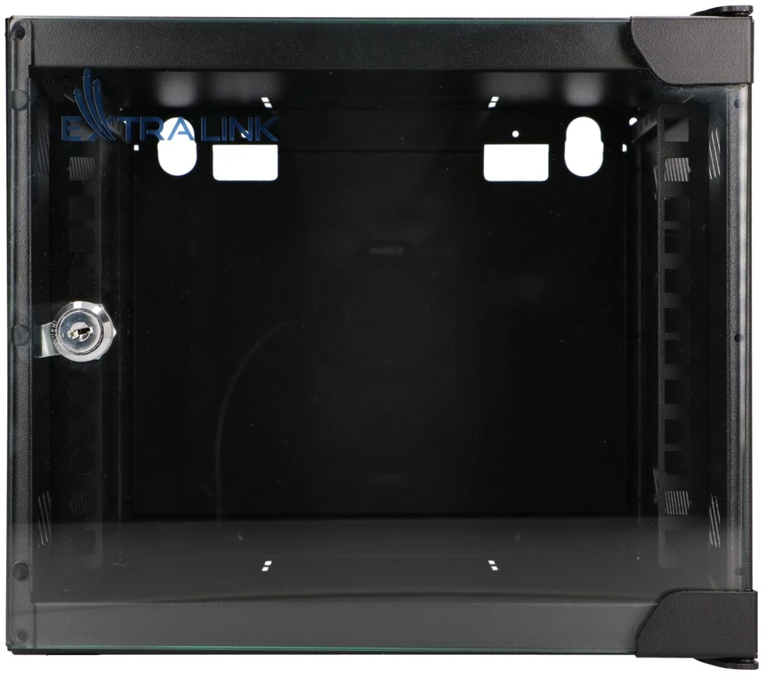 „Extralink Lite“ 4U 10" 280X310 prie sienos montuojama spintelė, juoda