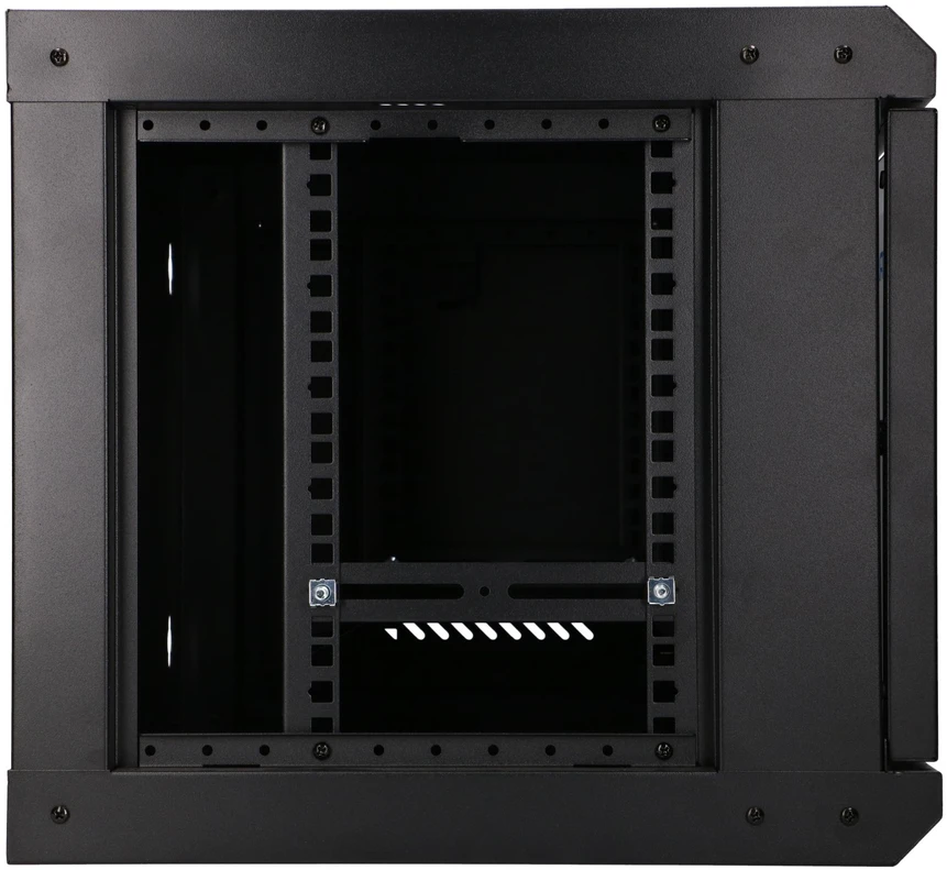 „Extralink Lite“ 6U 530X400 prie sienos montuojama spintelė, juoda