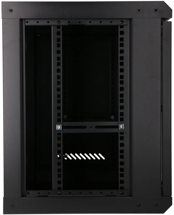 „Extralink Lite“ 9U 530X400 prie sienos montuojama spintelė, juoda