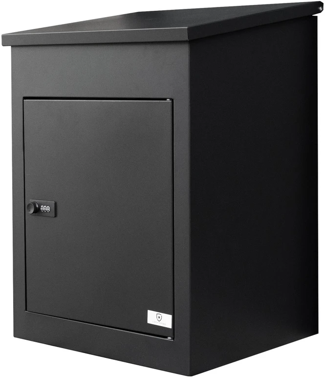 Extralink LockStar siuntų dėžė 44x34x55 cm, plieninė siuntų dėžutė
