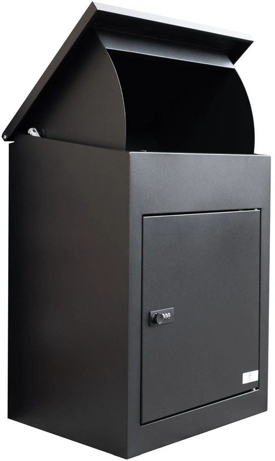 Extralink LockStar siuntų dėžė 44x34x55 cm, plieninė siuntų dėžutė