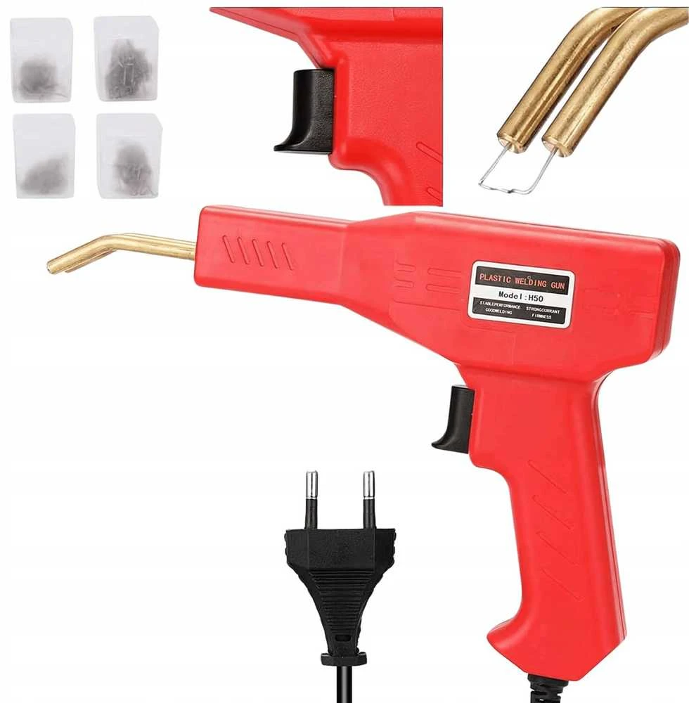 EXTRALINK PLASTIC WELDER SOLDERING IRON + 200 STAPLES SET