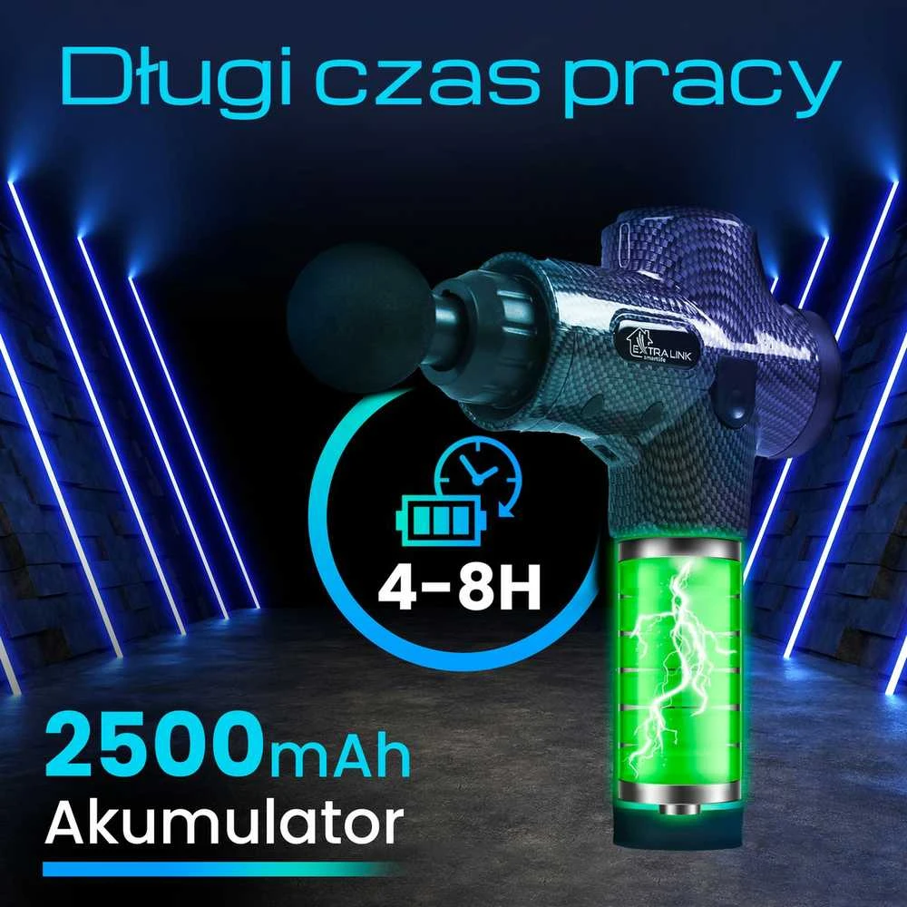 Extralink Masažo pistoletas Pro